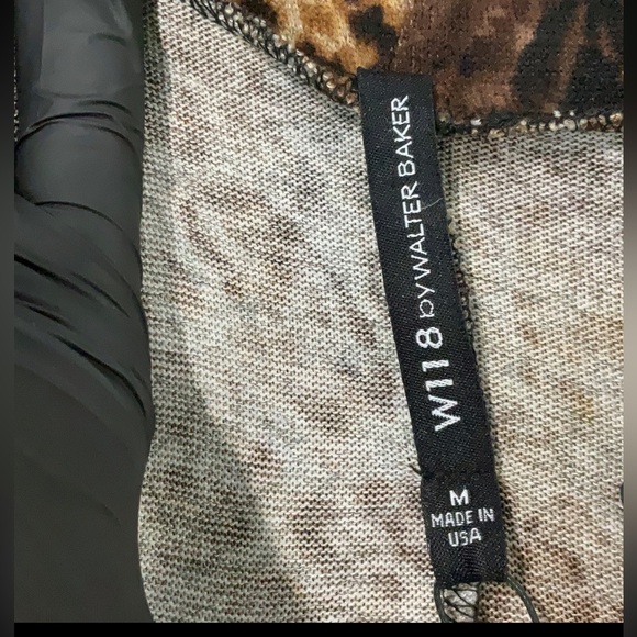 NWT Versona Animal Print Long Sleeve Dress - Picture 6 of 6